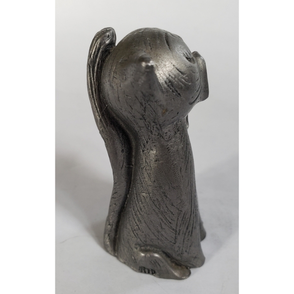 Pewter Singing Cat Pair Figurine - Picture 4 of 6